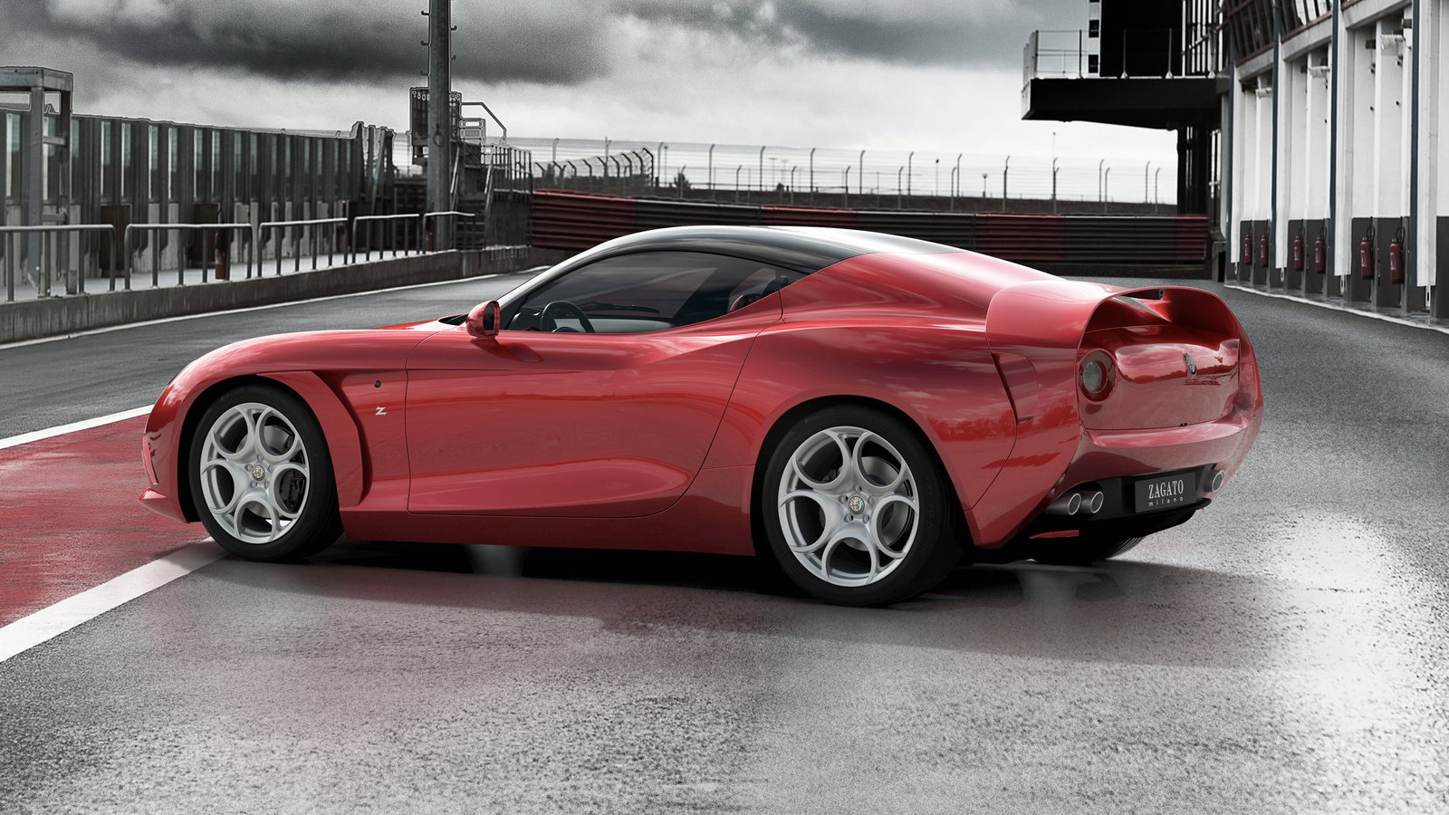 Alfa Romeo 8C DoppioCoda Zagato - rear